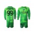 Camisola Paris Saint-Germain Donnarumma 99 Guarda-redes Criança Equipamento Primeiro 2022-2023 Manga Comprida